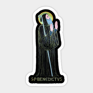 Our Holy Father Saint Benedict Sticker